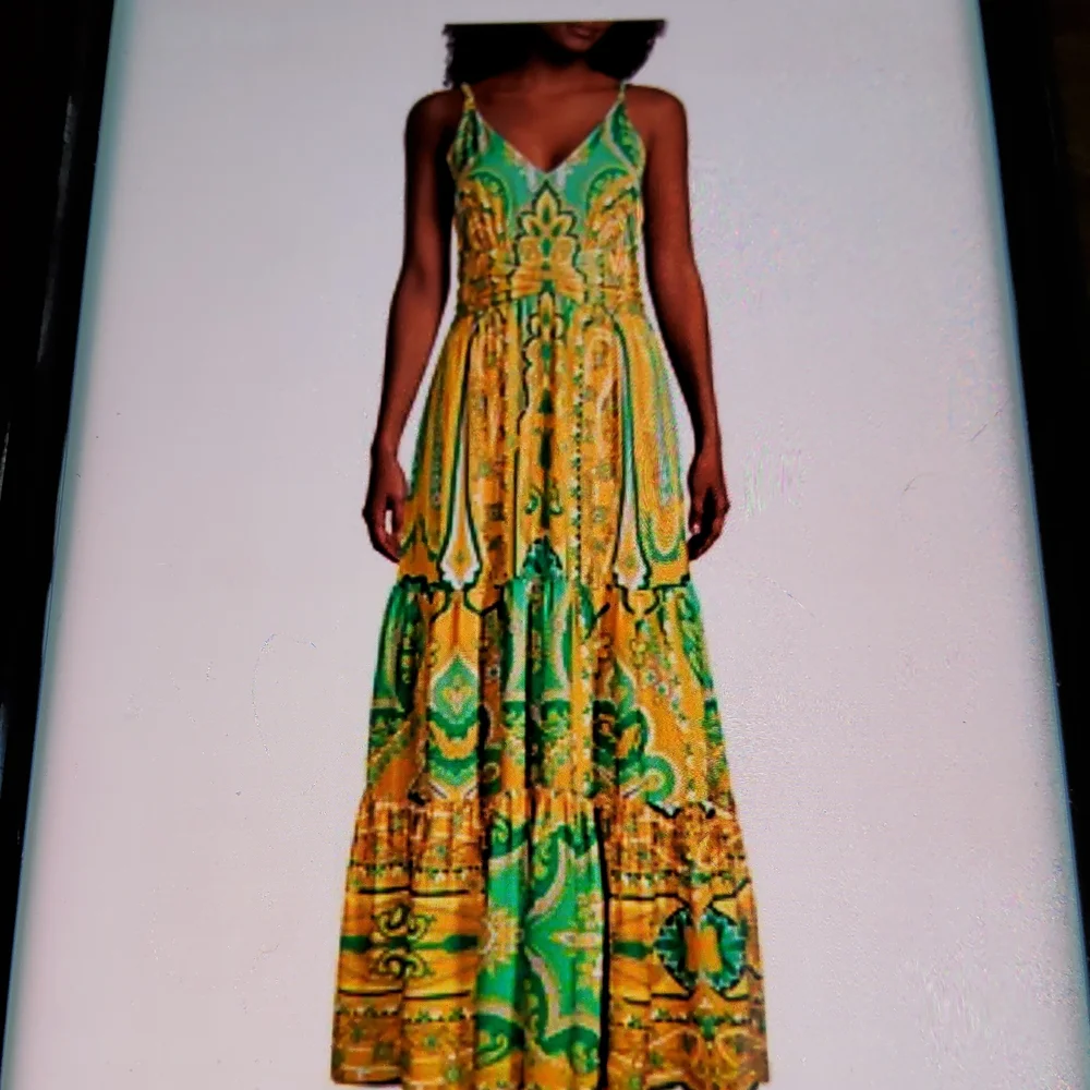 Kobi Halperin Printed Maxi Dress! NWT! - Picture 6 of 8